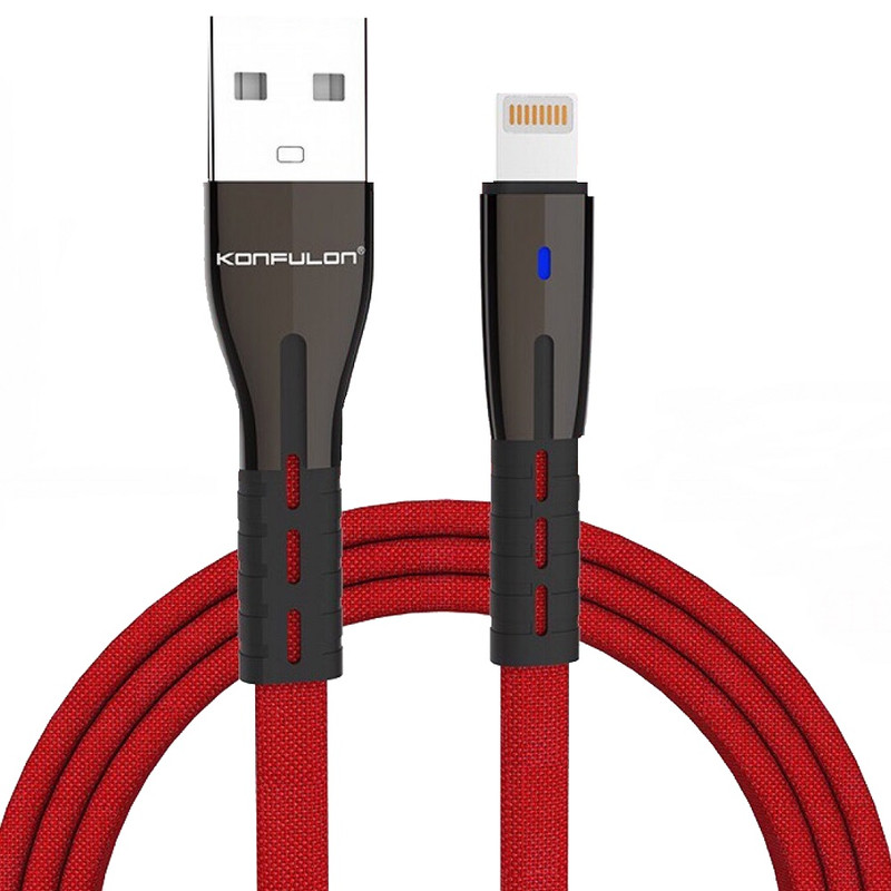 کابل تبدیل USB به لایتنینگ کانفلون مدل S86 طول 1 متر