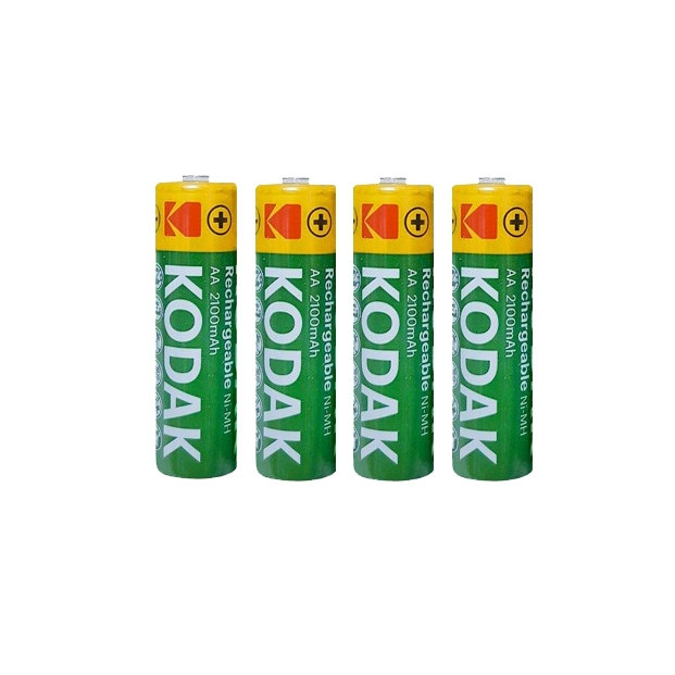 باتری قلمی قابل شارژ کداک مدل 2100MAH بسته چهار عددی