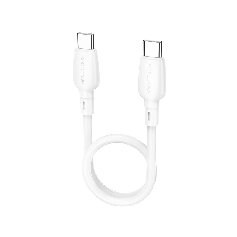 کابل USB-C بروفون مدل BX93 60W طول 0.25 متر