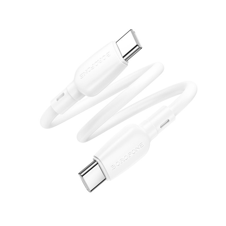 کابل USB-C بروفون مدل BX93 60W طول 0.25 متر