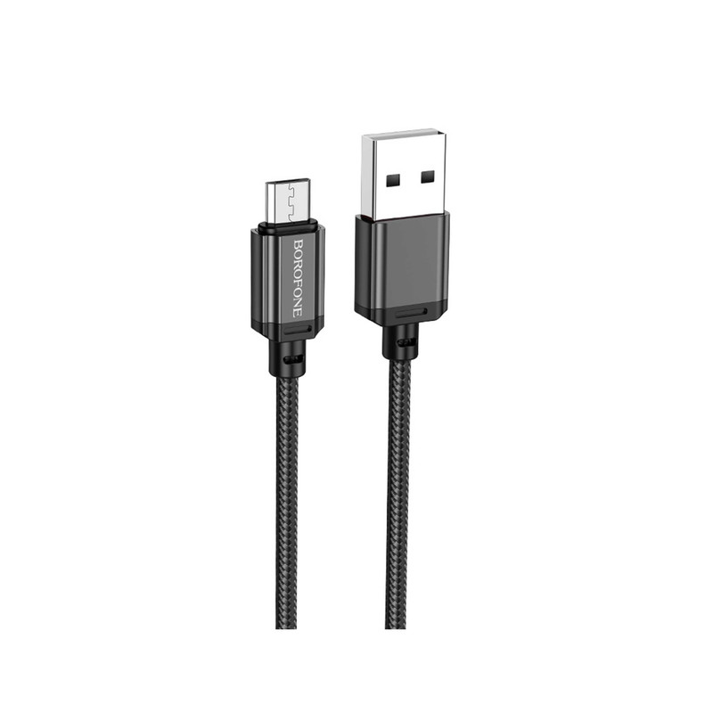 کابل تبدیل USB به MICROUSB  بروفون مدل BX87 طول 1 متر