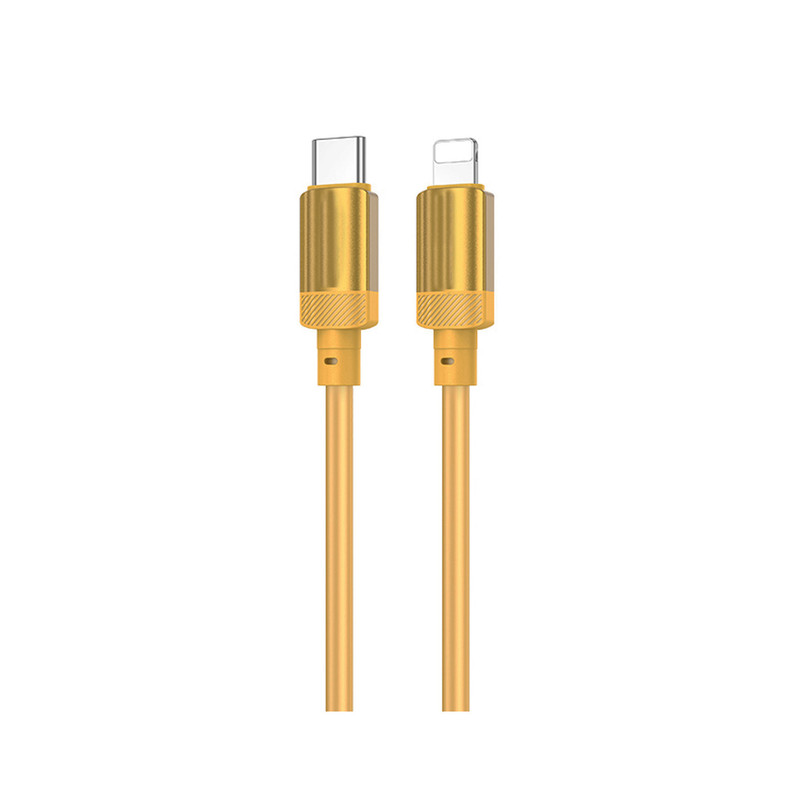 کابل تبدیل USB-C به لایتنینگ بروفون مدل BX108 PD 27W طول 1 متر