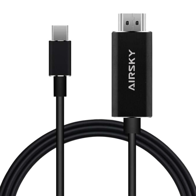 کابل تبدیل USB-C به HDMI ایراسکای مدل DJ-HC01 طول 2 متر