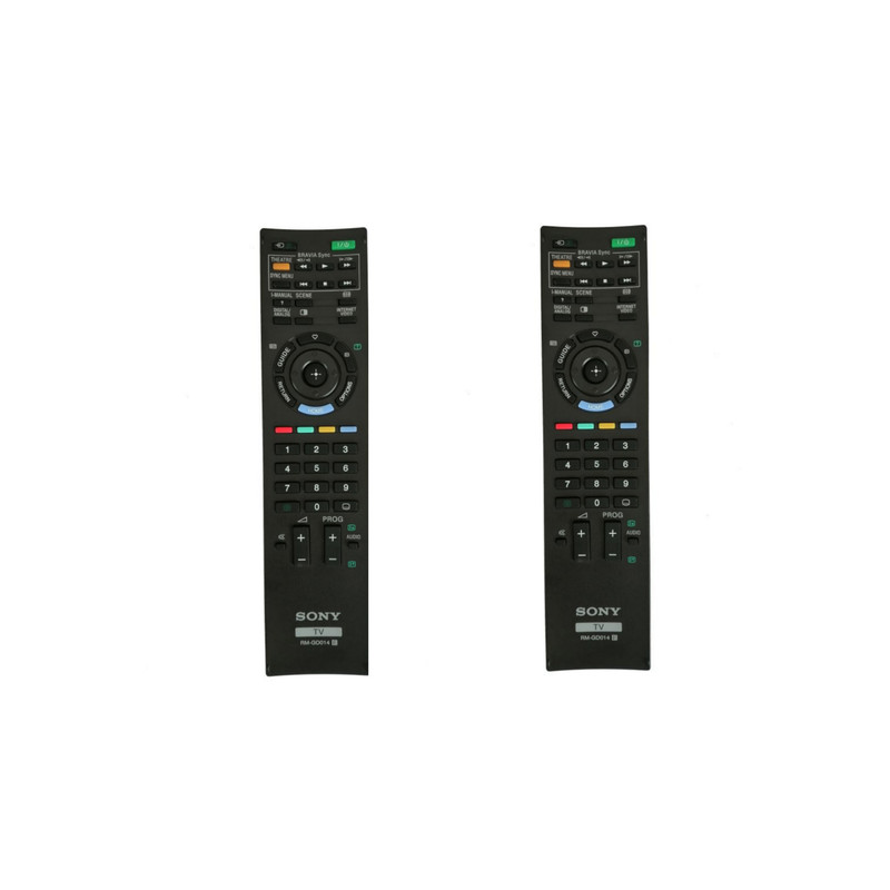ریموت کنترل تلویزیون سونی مدل RM-GD014 مجموعه 2 عددی