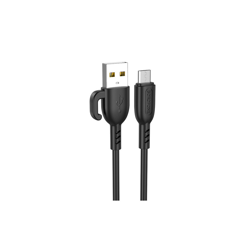 کابل تبدیل USB به MICROUSB بروفون مدل BX91 طول 1 متر