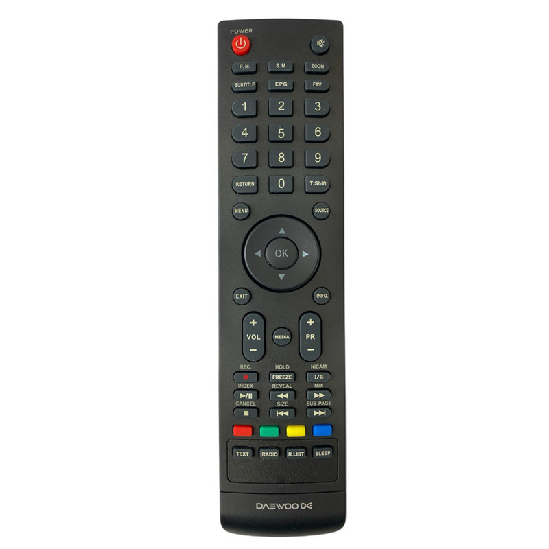 ریموت کنترل تلویزیون دوو مدل MEDIA