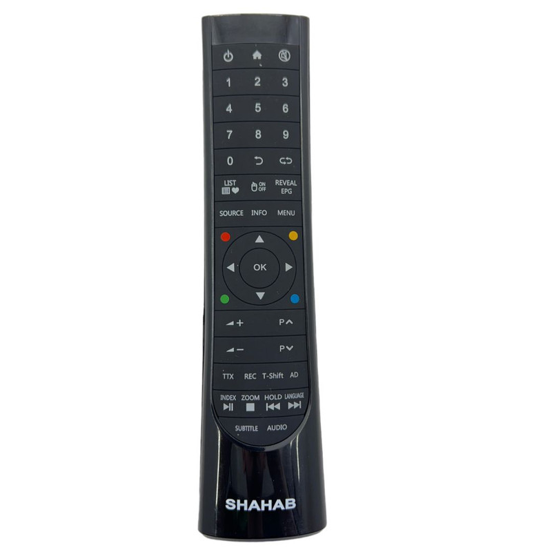 ریموت کنترل تلویزیون شهاب مدل ak987654321