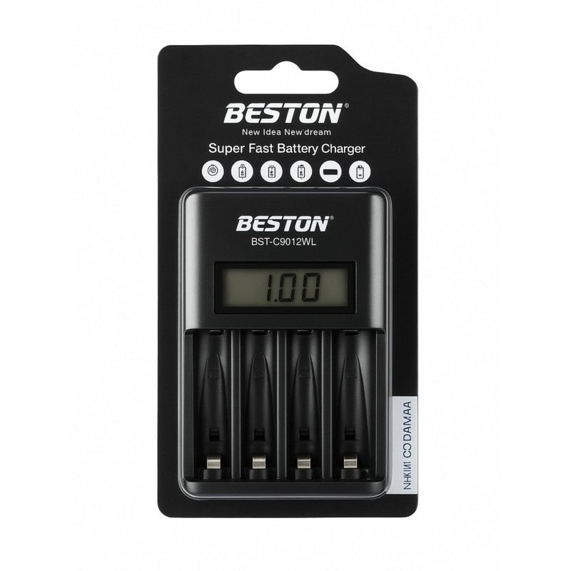 شارژر باتری بستون مدل BST-C9012WL کد Super fast charger