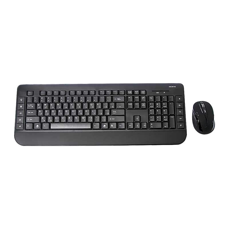 کیبورد و ماوس بی سیم مدل Silent HKCW140