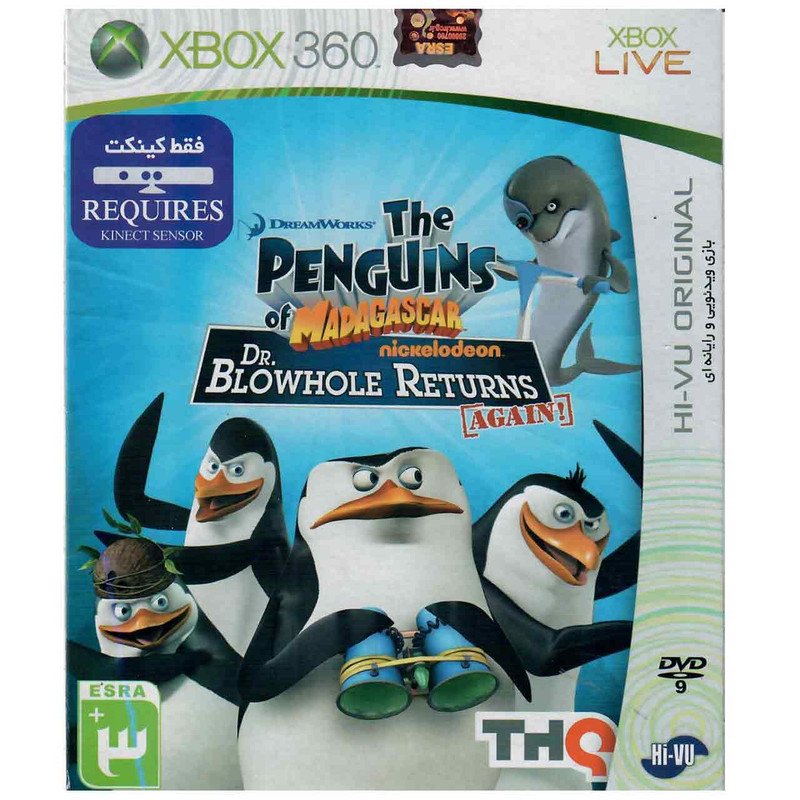 بازی The Penguins Of Madagascar مخصوص ایکس باکس360