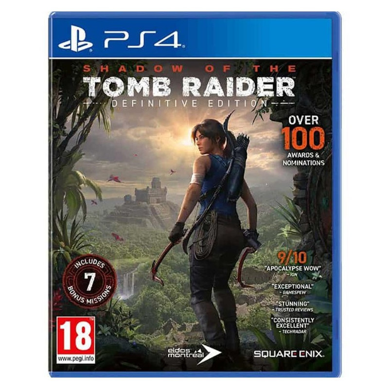 بازی Shadow of the Tomb Raider نسخه  Defitnitive Edition مخصوص PS4