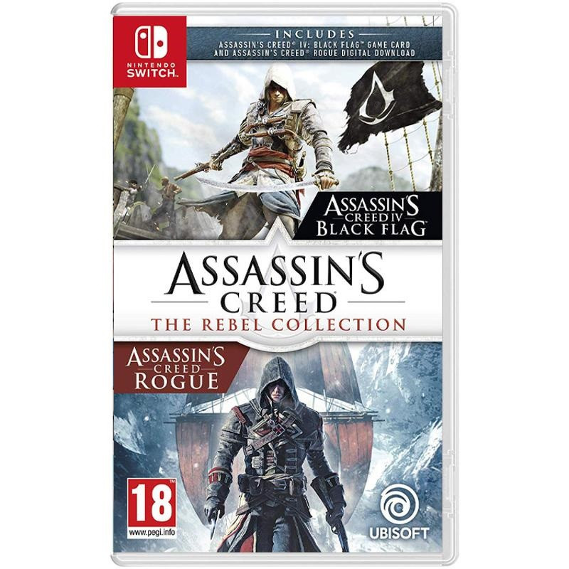 بازی Assassin's Creed: The Rebel Collection نسخه Standard مخصوص Nintendo Switch