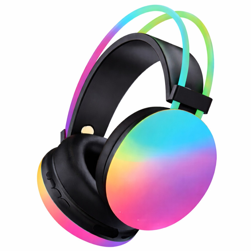 هدفون بلوتوثی گیمینگ مدل RGB LIGHTS