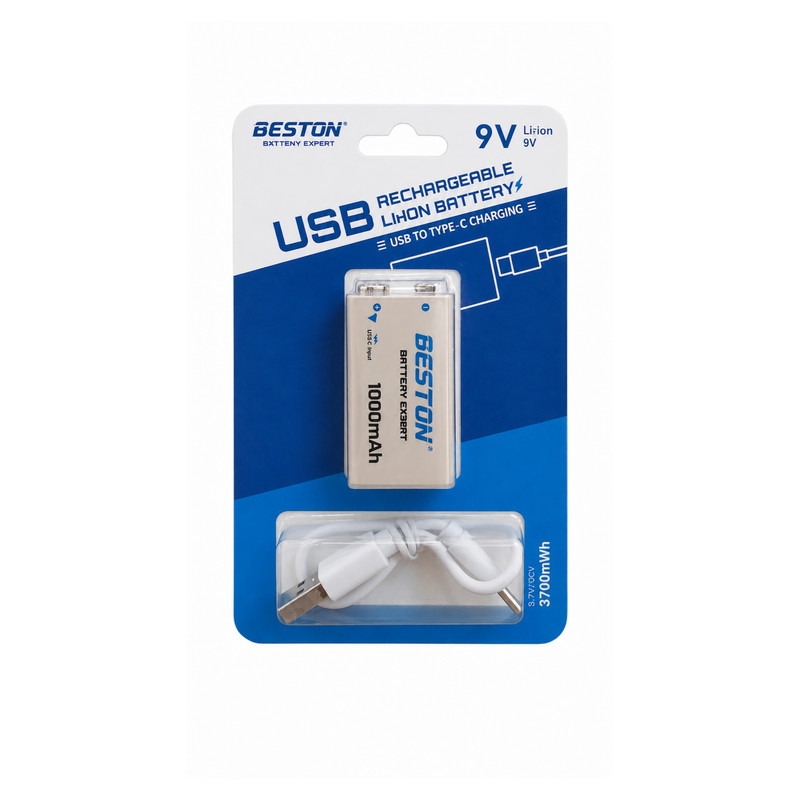 باتری کتابی قابل شارژ بستون مدل USB-C-LI-ION کد 3700mwh